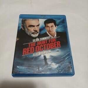 The Hunt For Red October Blu-Ray Bluray Sean Connery Alec Baldwin -Bundle & Save